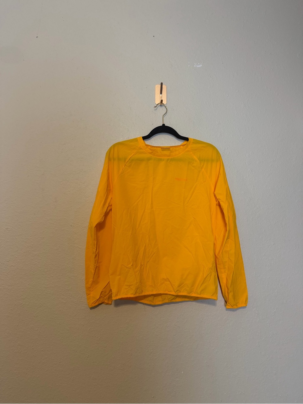 Marmot Womens Campana LS Crew Pullover‎ Top Shirt Bright Yellow Size Small
